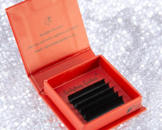 Easy Fans Sample Tray – Matte Black Lashes