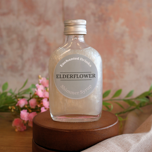 Elderflower Flavoured Shimmer Syrup