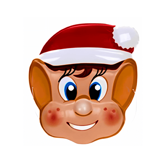 Elf Christmas Face Mask