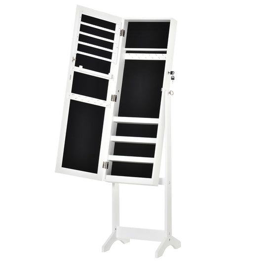 Jewellery Cabinet with Full-Length Mirror