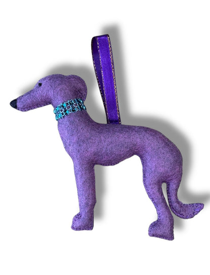 Christmas Tree Decoration - Felt Hound