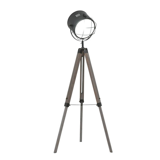 Industrial Style Adjustable Tripod Floor Lamp for Living Room Bedroom