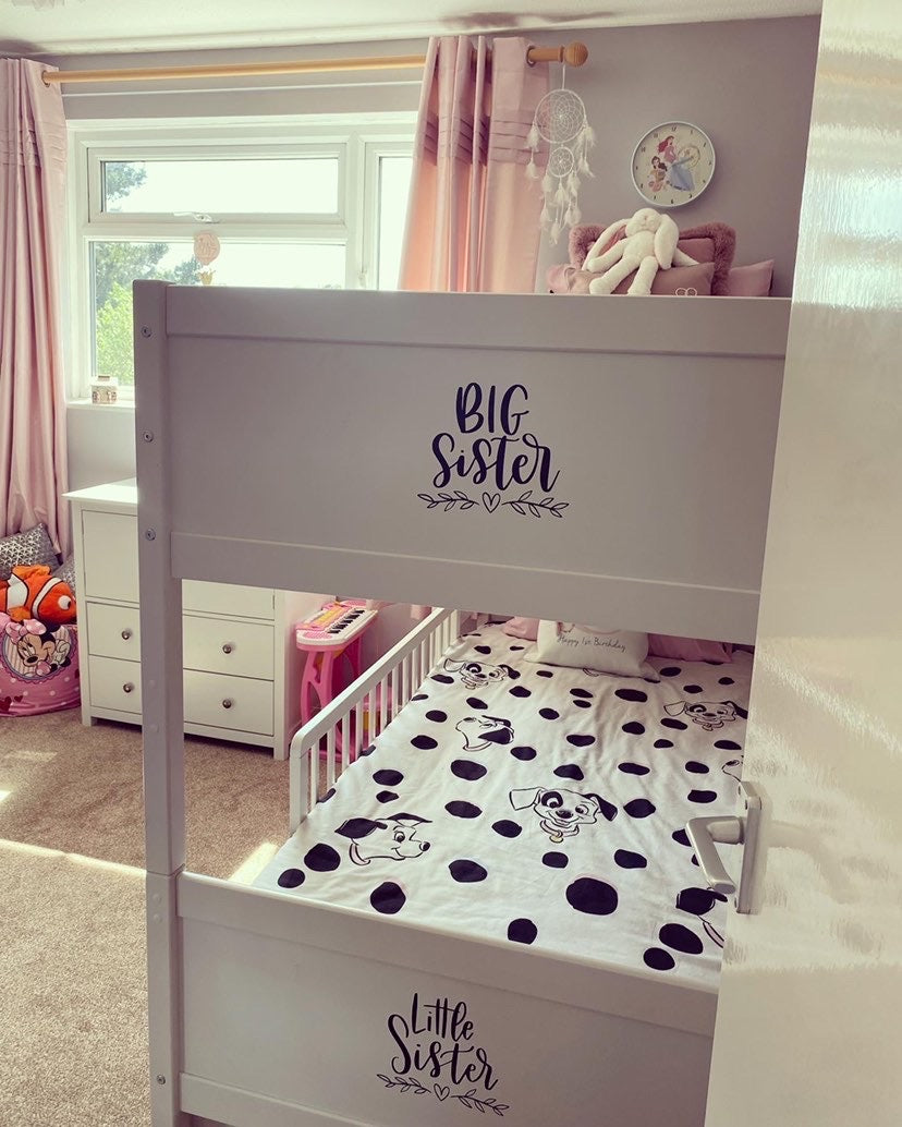 Little Sister OR Big Sister Baby Sticker