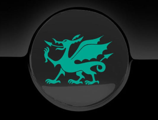 Welsh Dragon Cymru Fuel Cap Cover Car Sticker