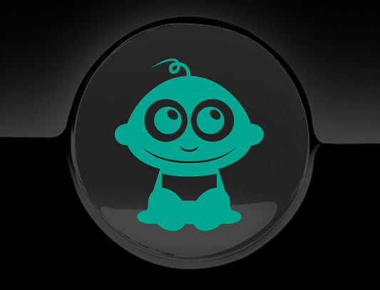 Adorable Baby Fuel Cap Car Sticker