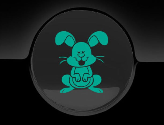 Funny Cartoons Fuel Cap Cover Car Sticker