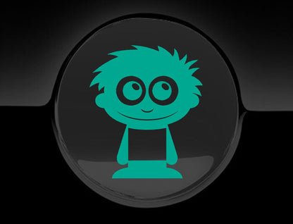 Adorable Kid Fuel Cap Car Sticker