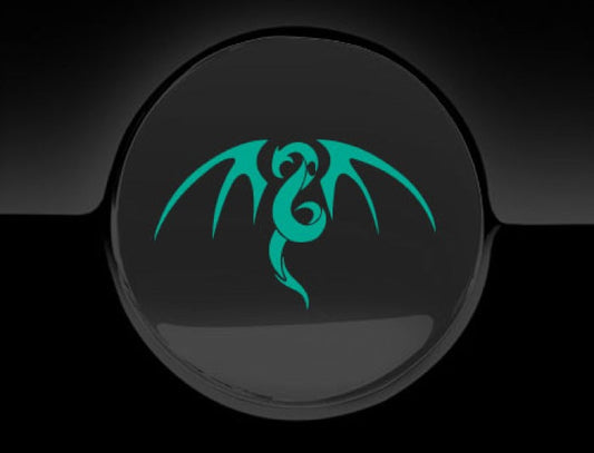 Tribal Dragon Fuel Cap Cover Car Sticker