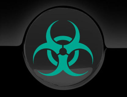 Biohazard Fuel Cap Cover Car Sticker