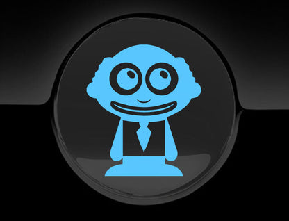 Adorable Grandpa Fuel Cap Car Sticker
