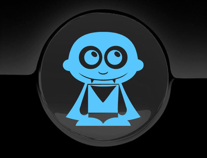 Adorable Vampire Fuel Cap Car Sticker