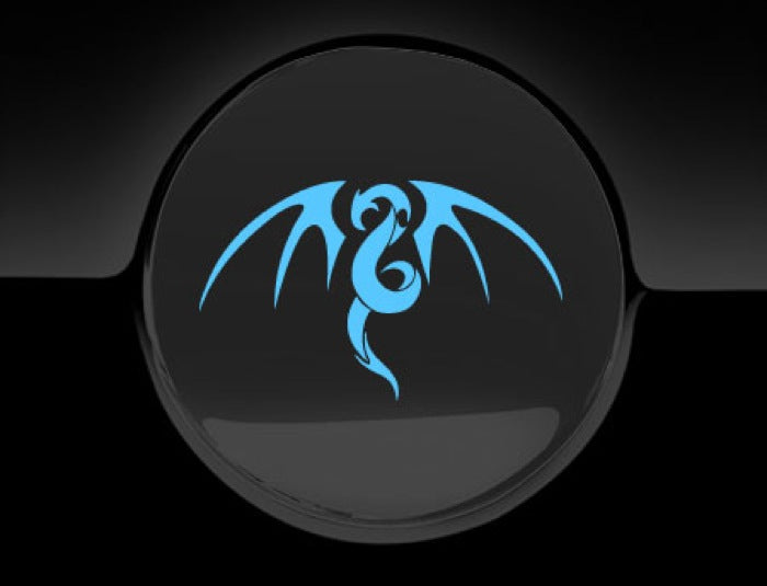 Tribal Dragon Fuel Cap Cover Car Sticker