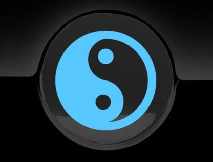 Yin Yang Fuel Cap Cover Car Sticker