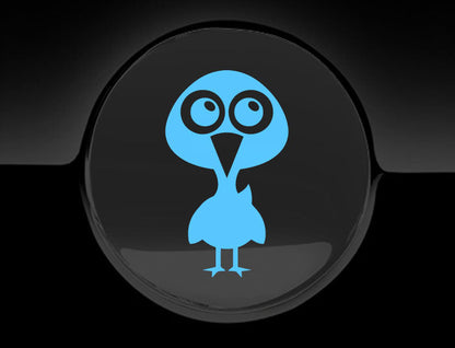 Adorable Goose Fuel Cap Car Sticker