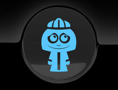 Adorable Queen Fuel Cap Car Sticker