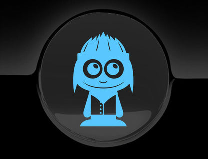 Adorable Chief Fuel Cap Car Sticker
