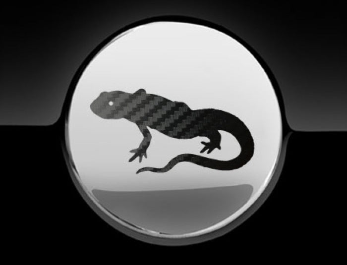 Lizard Fuel Cap Cover Car Sticker