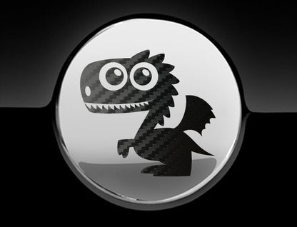 Adorable Dragon Fuel Cap Car Sticker