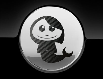 Adorable Mermaid Fuel Cap Car Sticker