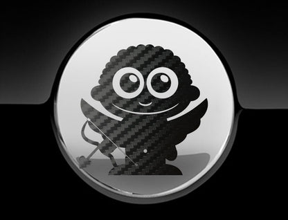 Adorable Cupid Fuel Cap Car Sticker