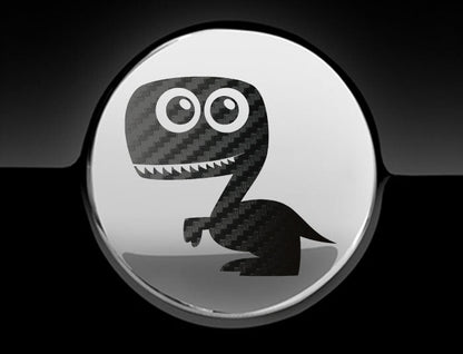 Adorable Dinosaur Fuel Cap Car Sticker