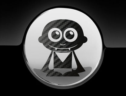 Adorable Vampire Fuel Cap Car Sticker
