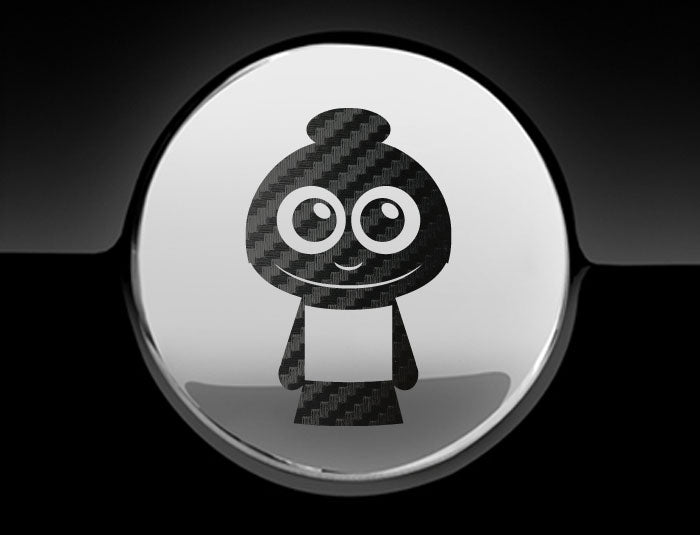 Adorable Grandma Fuel Cap Car Sticker