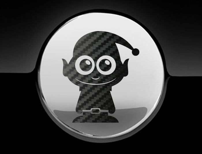 Adorable Elf Fuel Cap Car Sticker