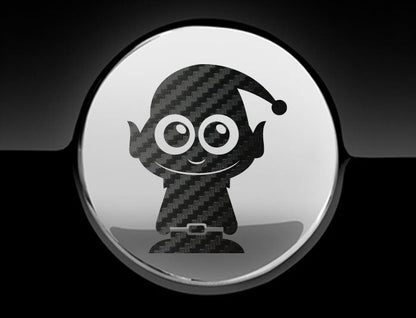 Adorable Elf Fuel Cap Car Sticker
