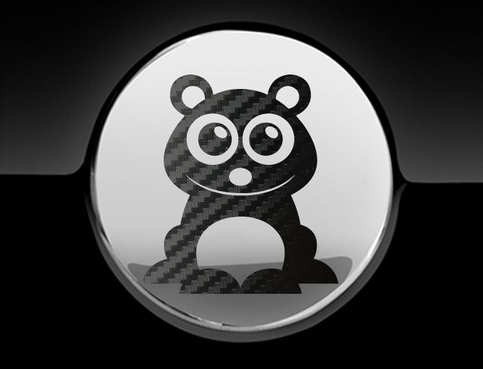 Adorable Panda Fuel Cap Car Sticker