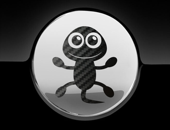 Adorable Lizard Fuel Cap Car Sticker