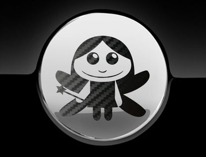 Adorable Fairy Fuel Cap Car Sticker