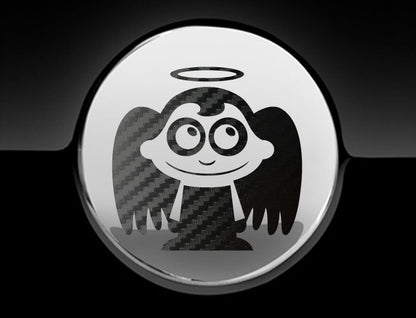 Adorable Angel Fuel Cap Car Sticker