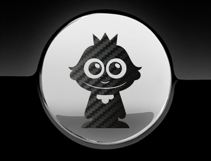Adorable Prince Fuel Cap Car Sticker