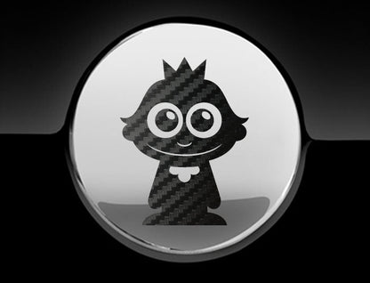 Adorable Prince Fuel Cap Car Sticker