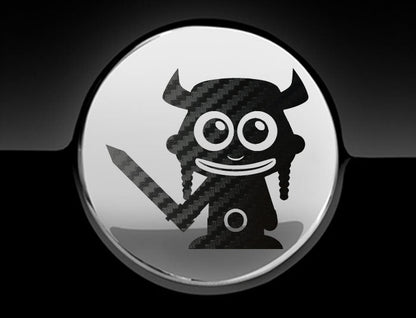 Adorable Viking Fuel Cap Car Sticker