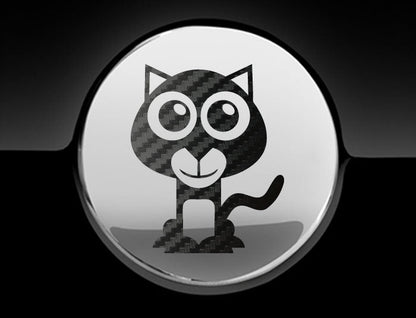 Adorable Wildcat Fuel Cap Car Sticker