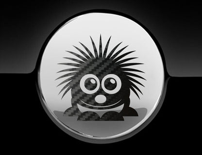 Adorable Porcupine Fuel Cap Car Sticker