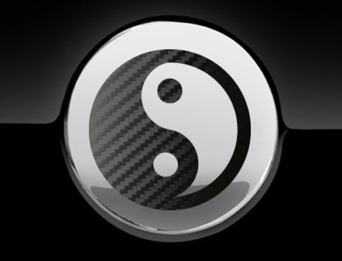 Yin Yang Fuel Cap Cover Car Sticker