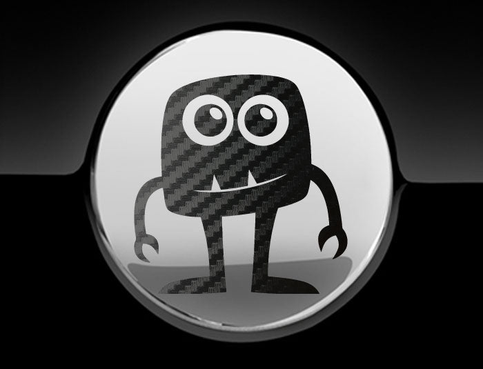 Adorable Monster Fuel Cap Car Sticker