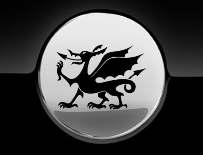 Welsh Dragon Cymru Fuel Cap Cover Car Sticker