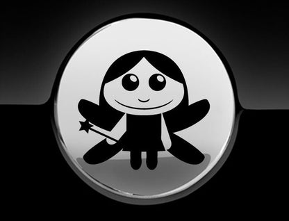 Adorable Fairy Fuel Cap Car Sticker