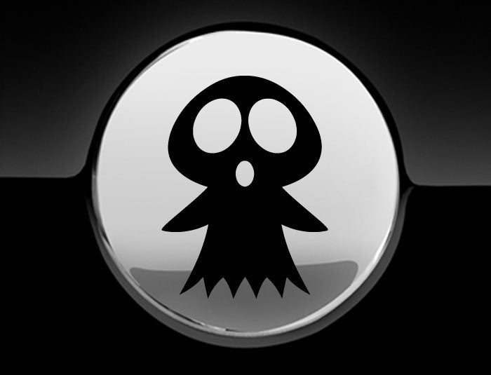 Adorable Ghost Fuel Cap Car Sticker