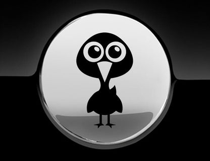Adorable Goose Fuel Cap Car Sticker