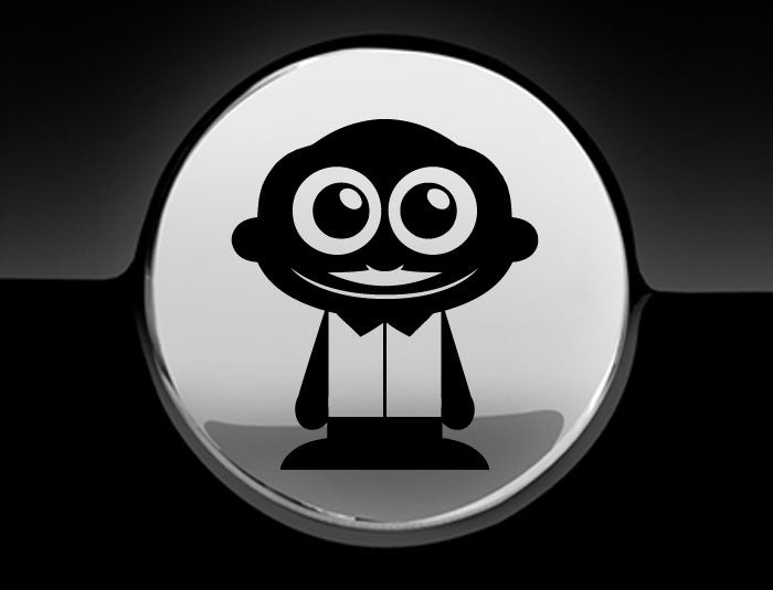 Adorable Dad Fuel Cap Car Sticker