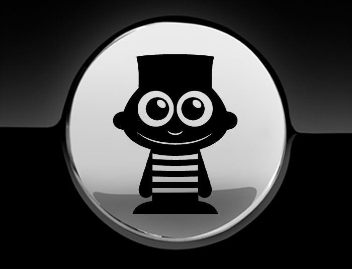 Adorable Prisoner Fuel Cap Car Sticker