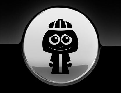 Adorable Queen Fuel Cap Car Sticker