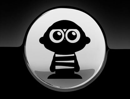 Adorable Mummy Fuel Cap Car Sticker
