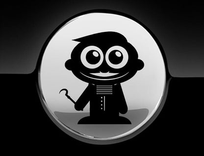 Adorable Dentist Fuel Cap Car Sticker