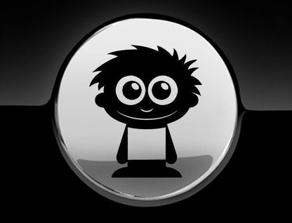 Adorable Kid Fuel Cap Car Sticker